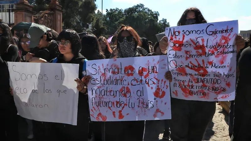 Marcha por la memoria histórica movimiento del 68 en Zacatecas